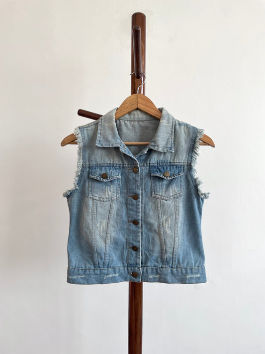 Denim Vest-Chest 32