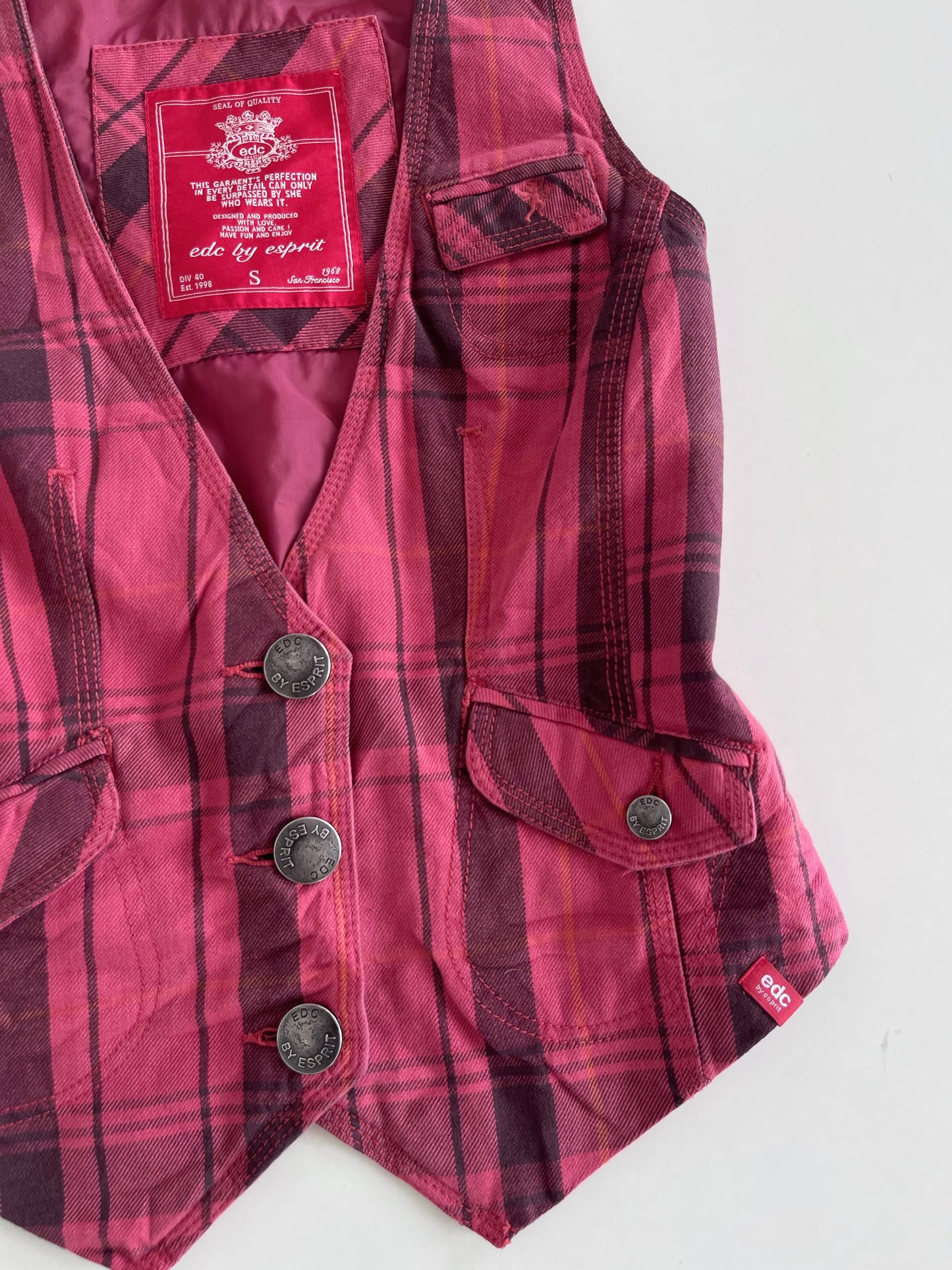Edc by Esprit Waistcoat-Bust 34