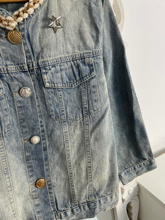 Vintage Denim Jacket-Chest 40