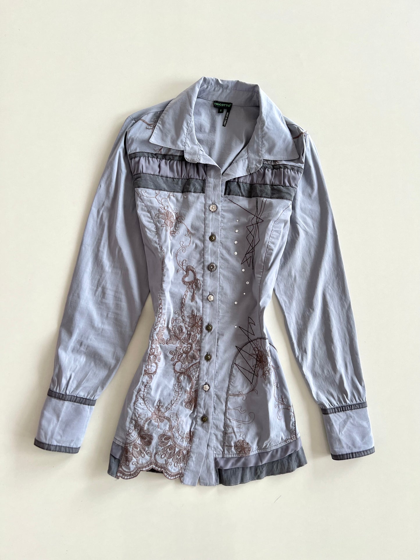 Tricotto Vintage Shirt-Bust 36 to 38
