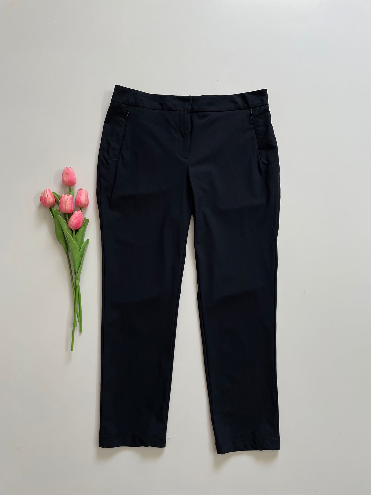 OLIVIA HASSLER BLACK PANTS - WAIST 32 TO 34