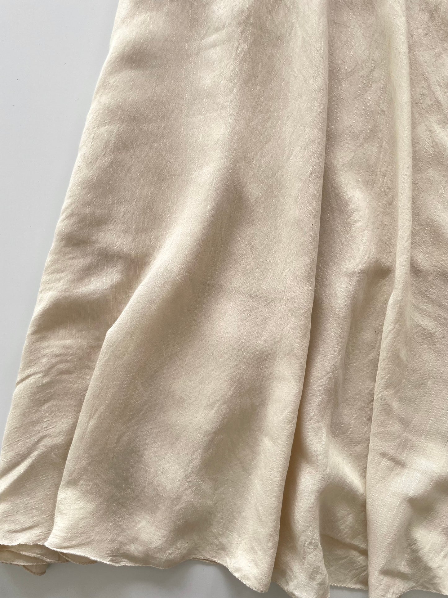 Yuanchuangjid Cream Skirt-Waist 24 to 32