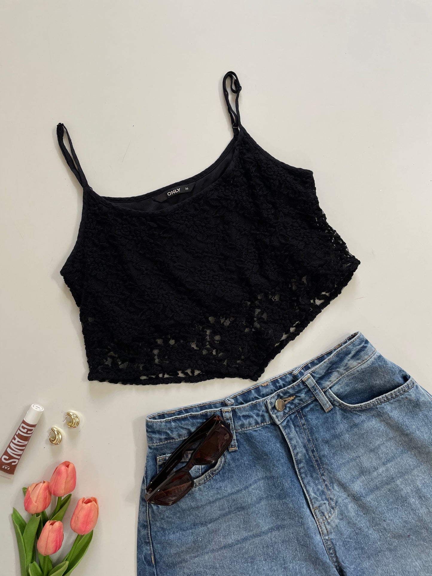 ONLY LACE TOP- BUST 32 to 34