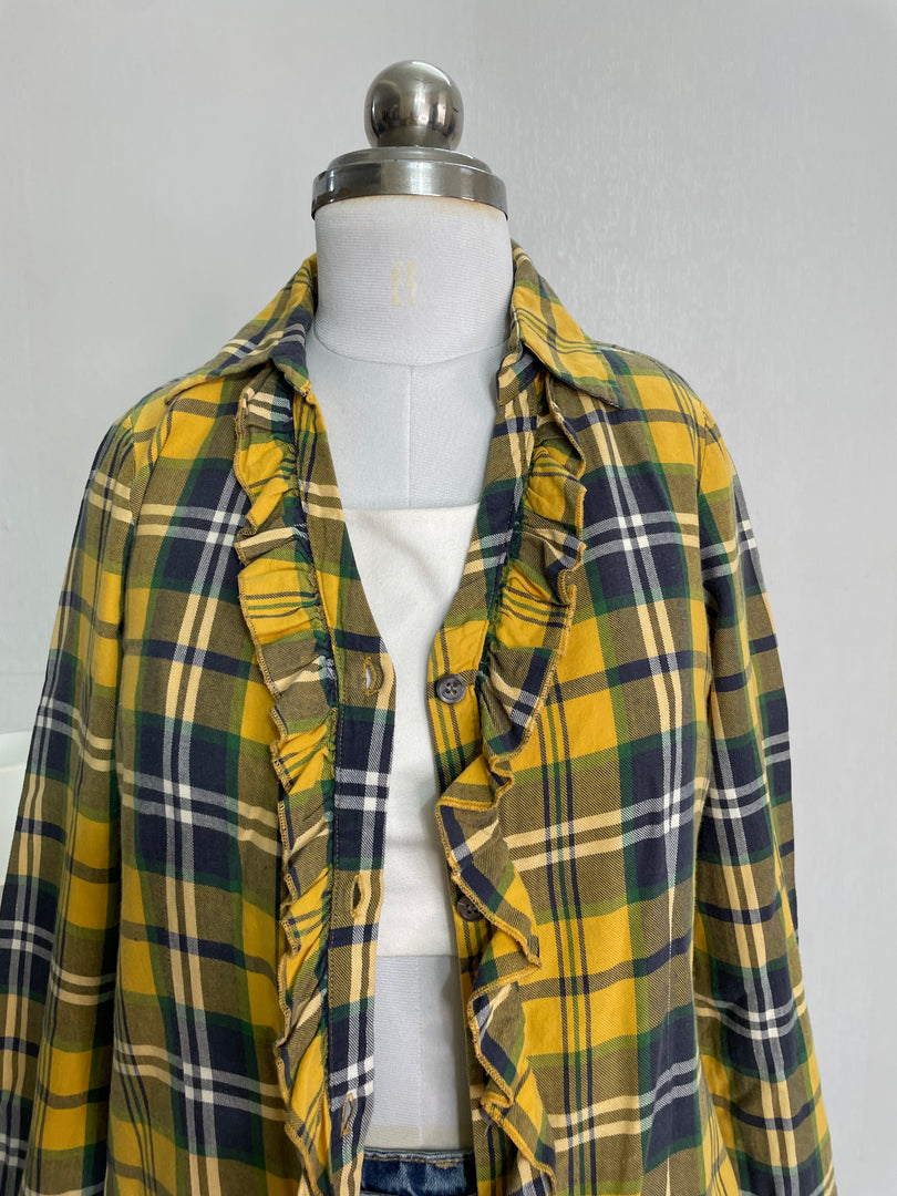 Plaid Shirt - Bust 34