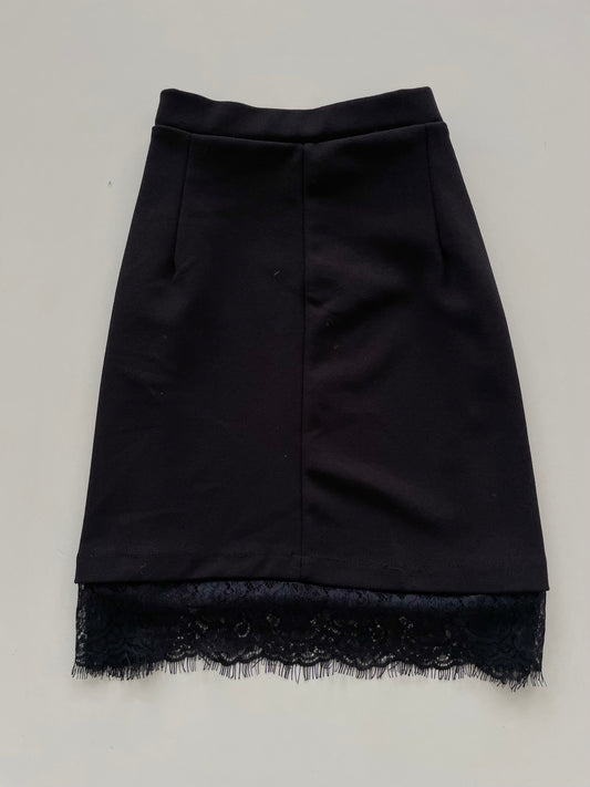 Lace Black Skirt-Waist 28 to 30