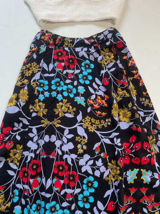 Asymmetric Cotton Skirt-Waist 30