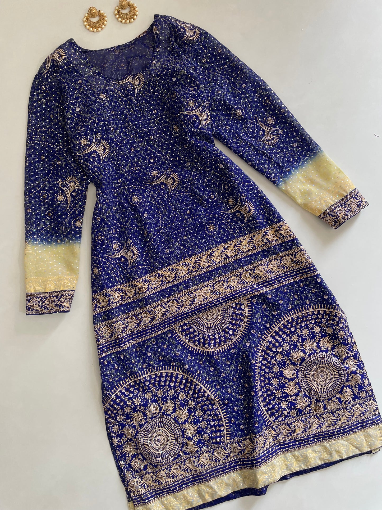 Embroidered Kurti-Bust 40