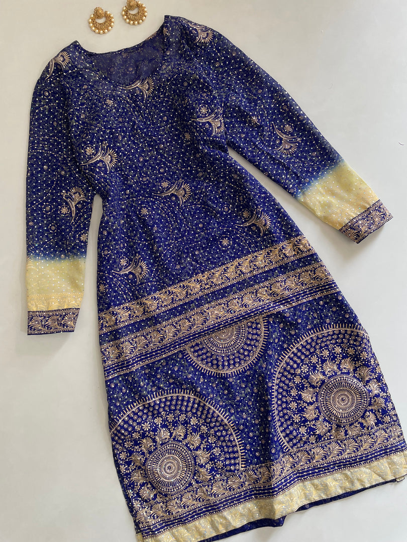 Embroidered Kurti-Bust 40