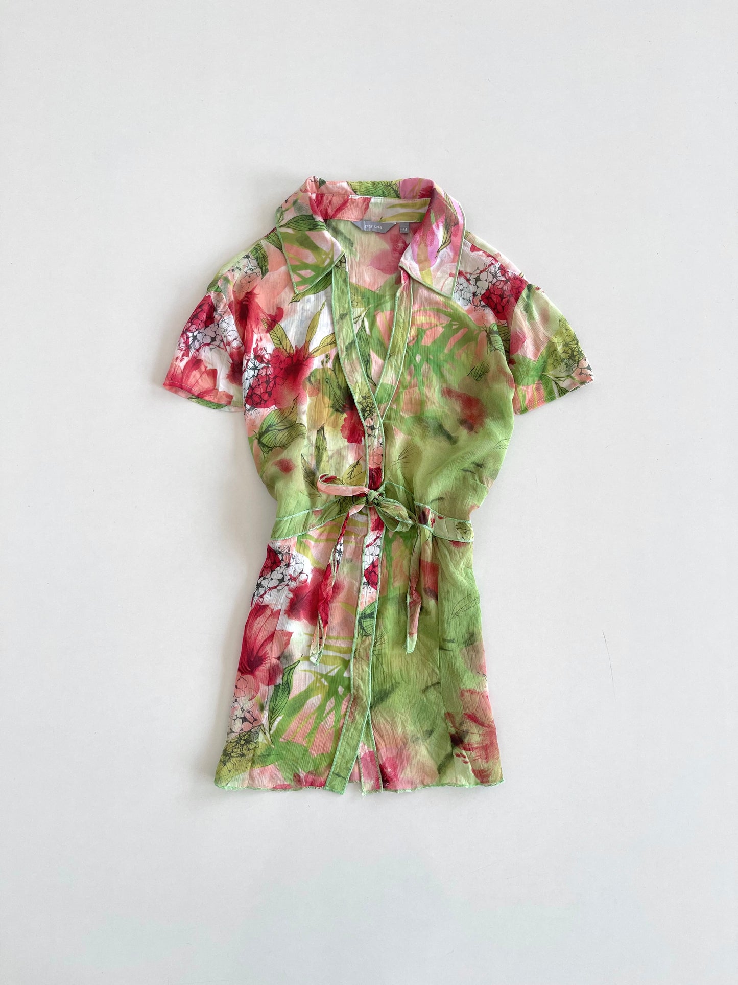 Per Una Sheer Top-Bust 42