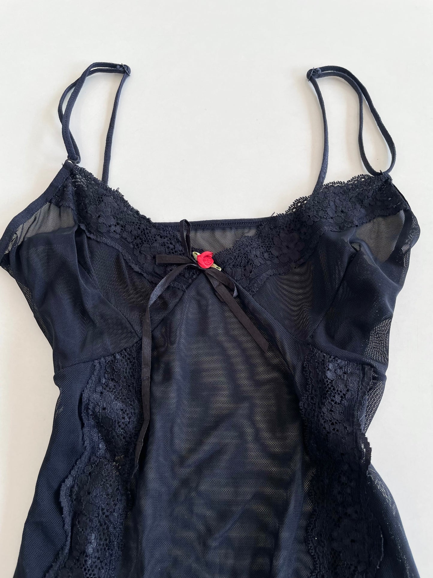 Lacy Sheer Top-Bust 30 to 32