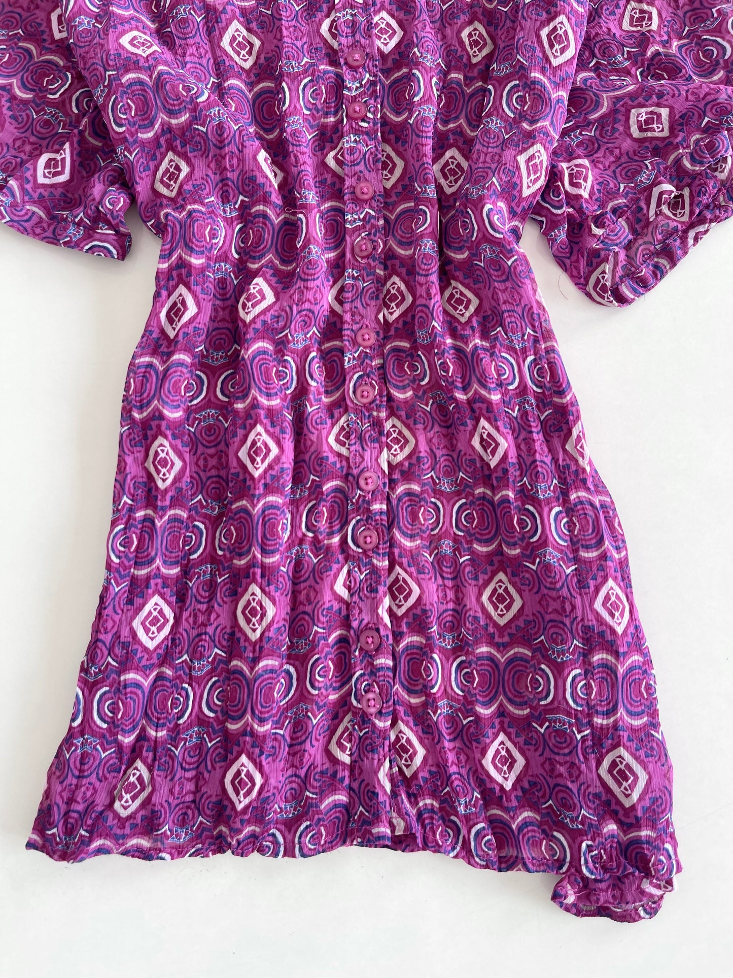 Kingfield Sheer Top-Bust 46 to 48