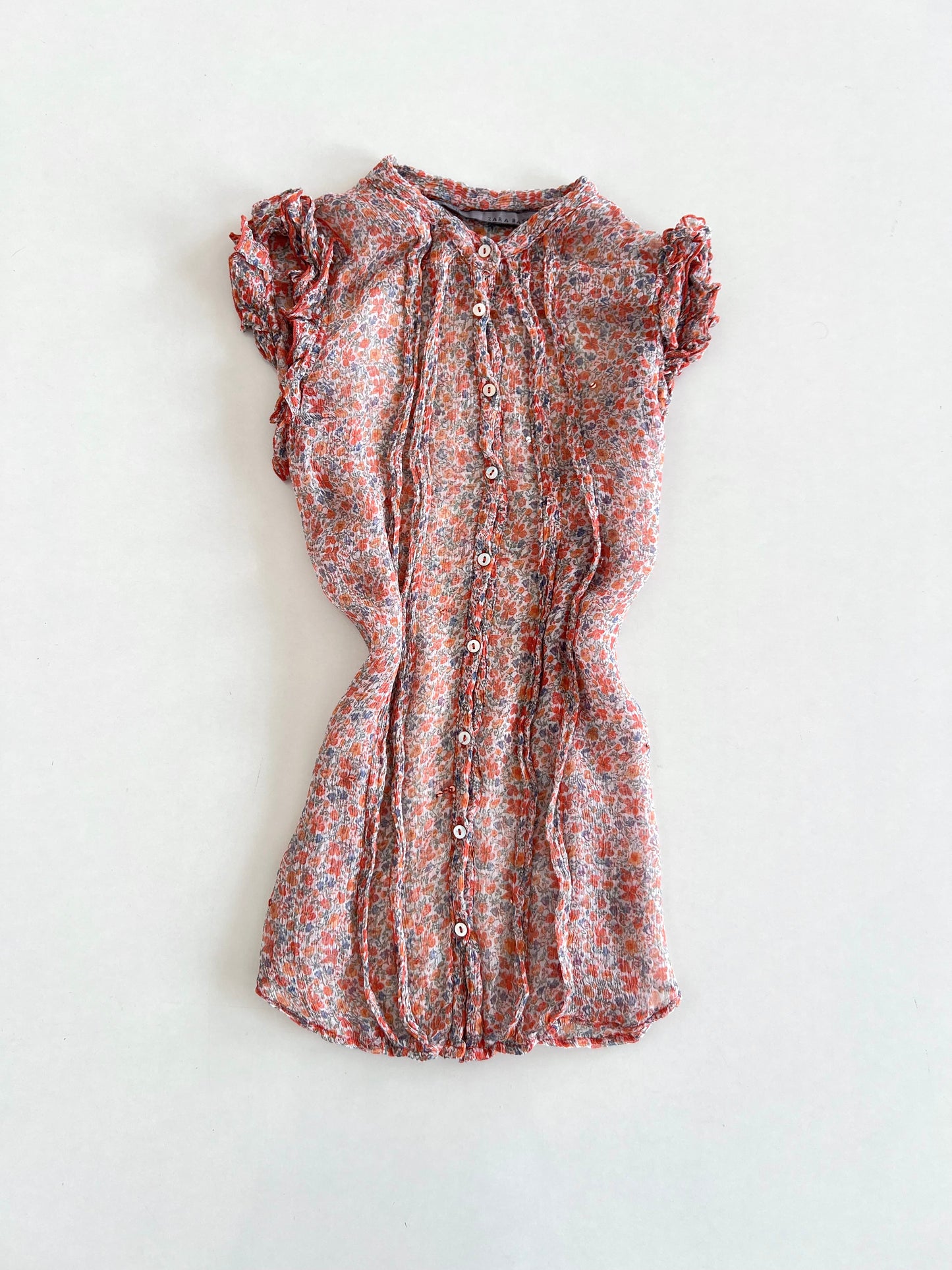 Zara Sheer Top-Bust 36