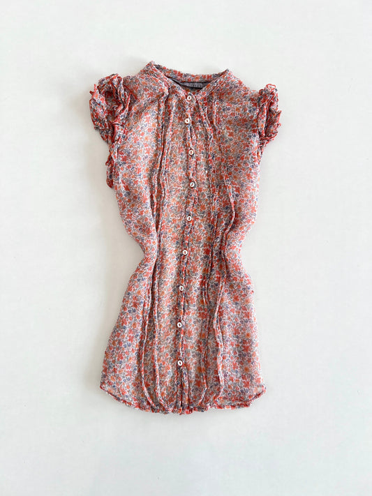 Zara Sheer Top-Bust 36
