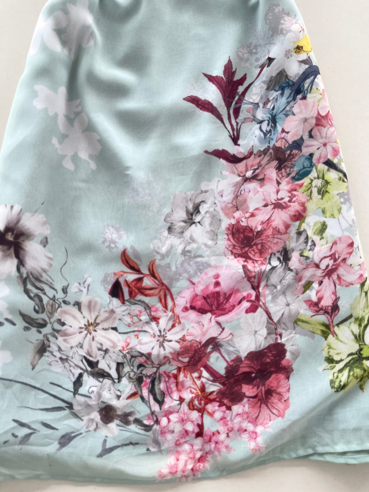 Sisley Floral Vintage Dress-Bust 36 to 38