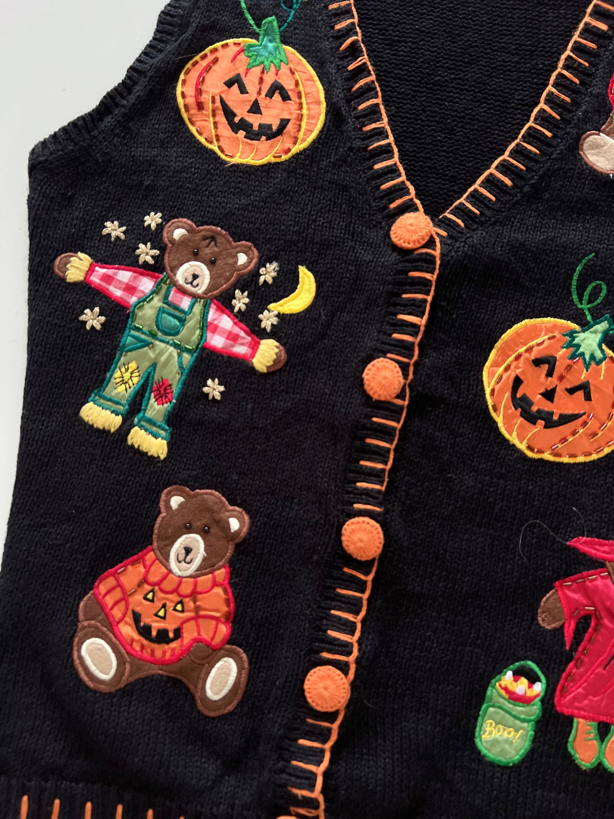 Basic Editions Christmas Vest Sweater-Bust 40