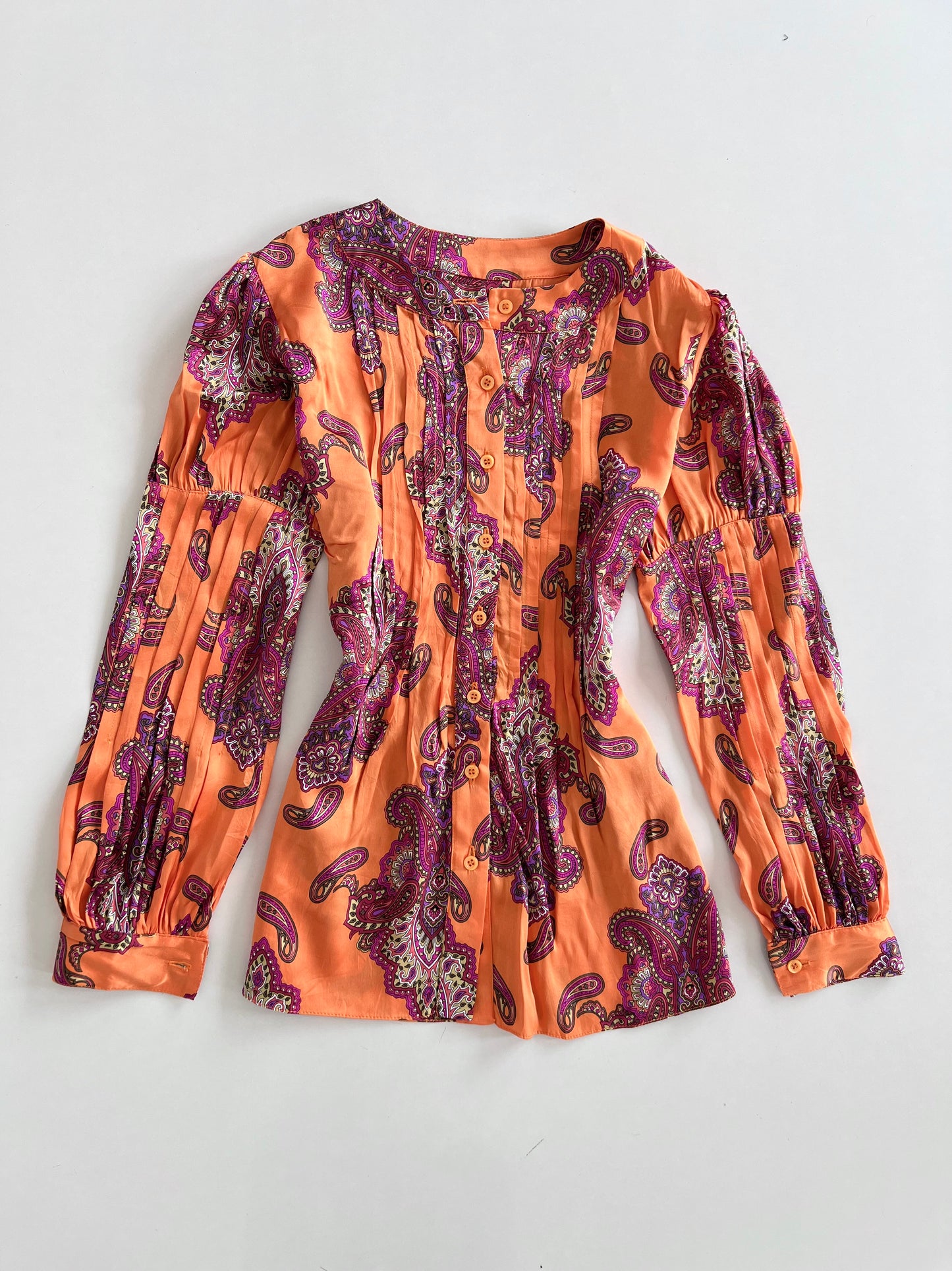 Loubarok Satin Shirt-Bust 40