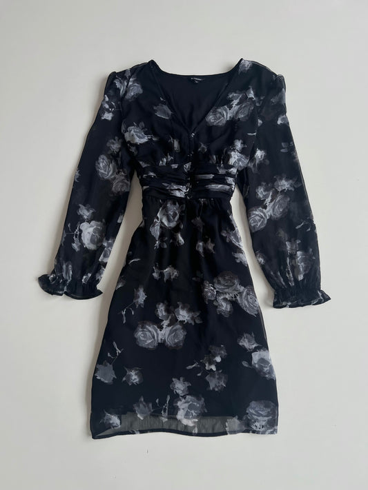 Clockhouse Floral Vintage Dress-Bust 44 to 46