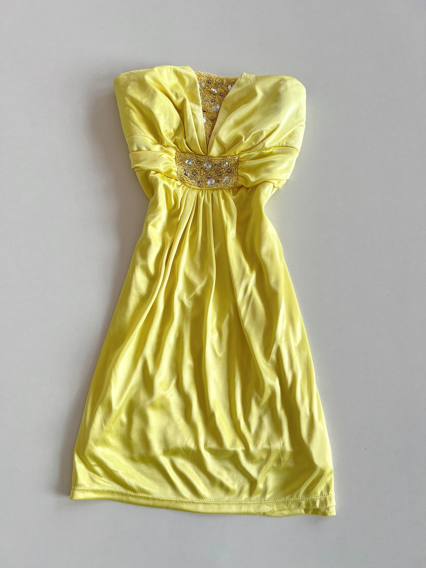 My Michelle Vintage Lime Dress-Bust 30 to 32
