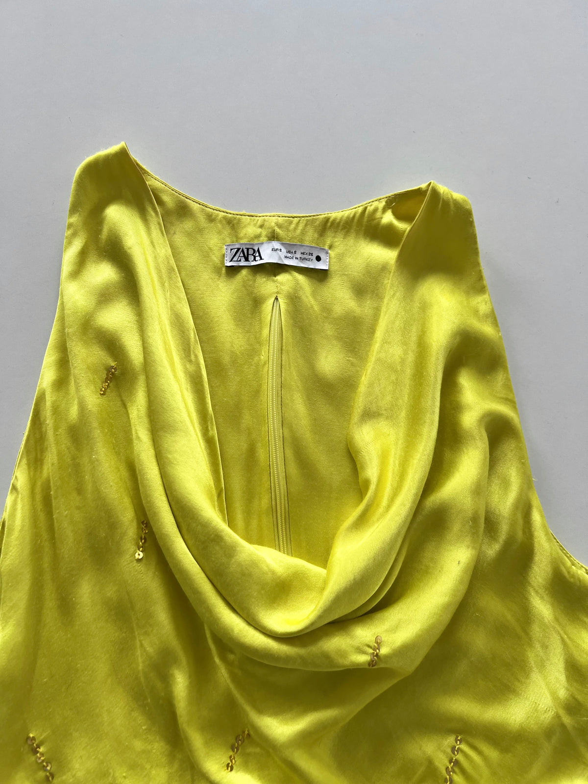 Zara Cowl Neck Top-Bust 34