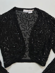 Styleworks Embroidered Sequin Top-Bust 38