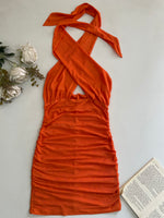 Load image into Gallery viewer, Ruched Dress-Bust 28 to 32