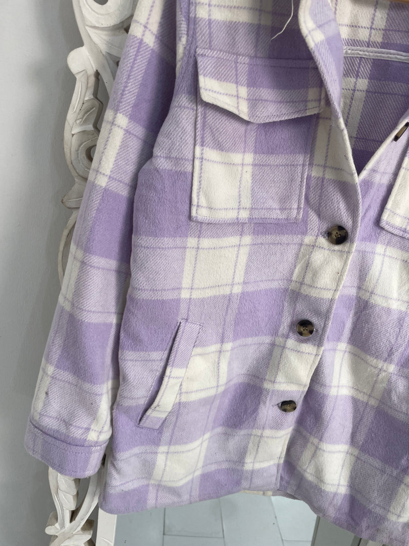 H&m Super Thick Warm Shacket-Chest 38 (XXS)