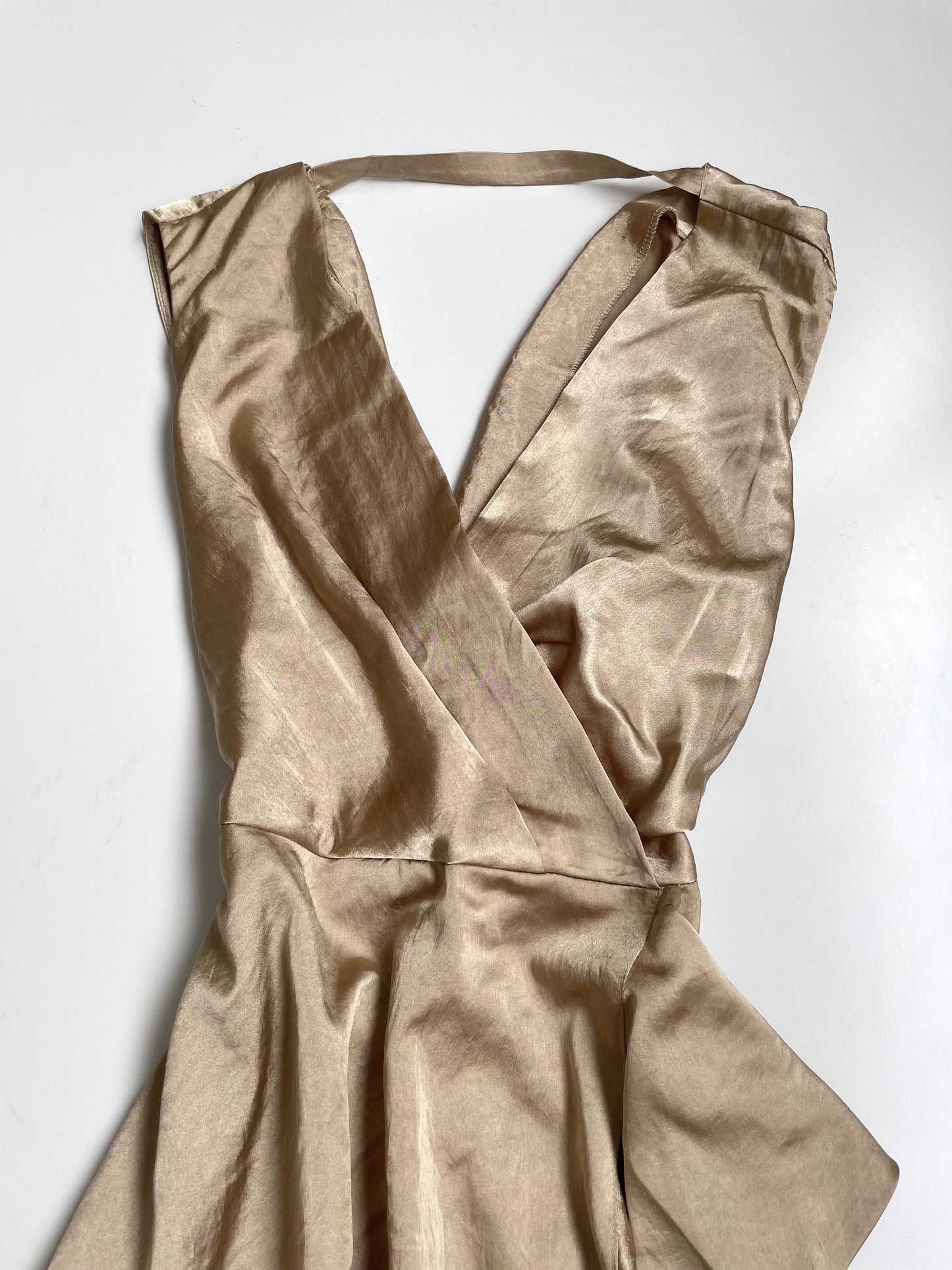Satin Vintage Dress-Bust 40 to 42