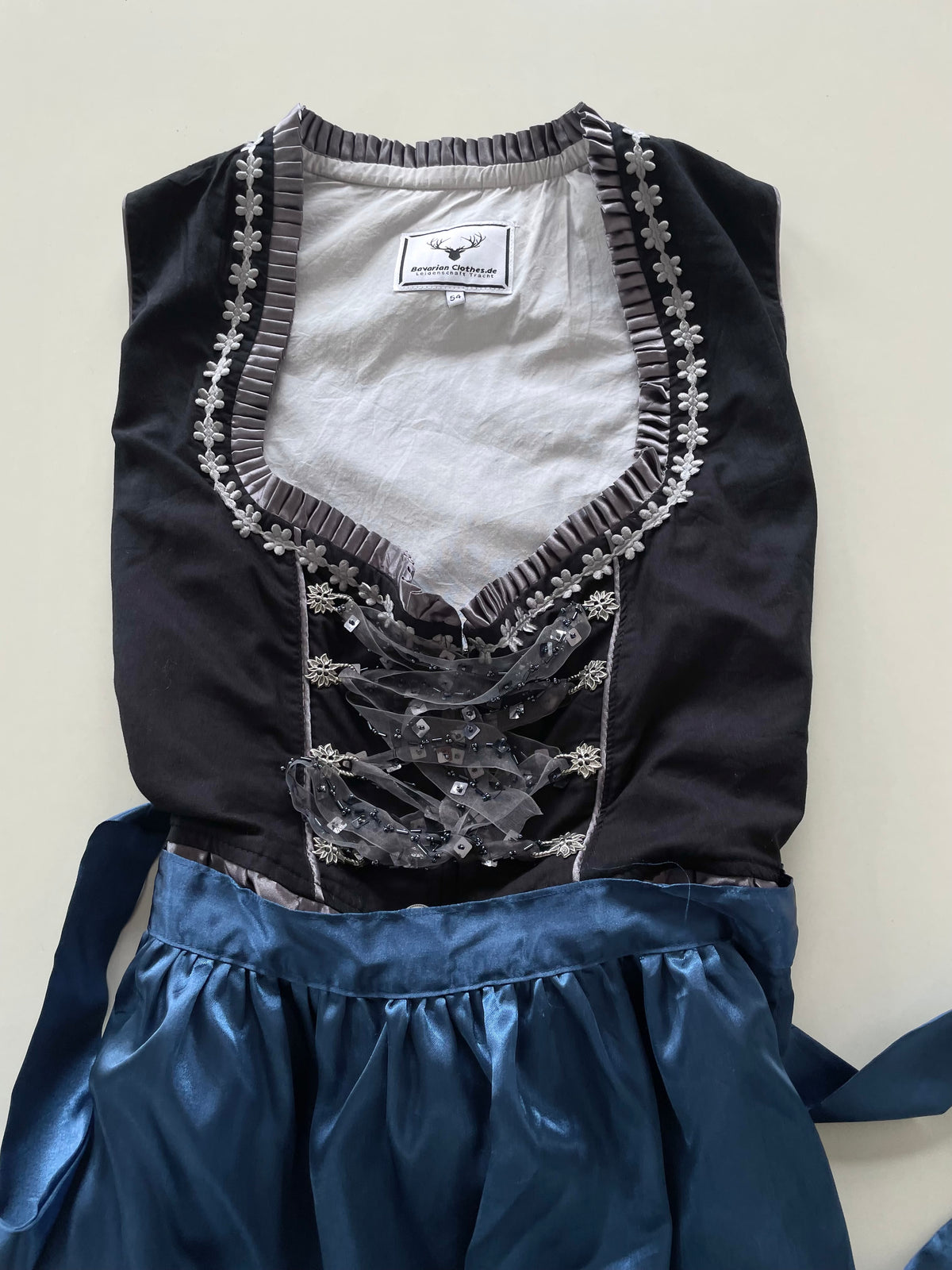 Bavarian Vintage Dress-Bust 48