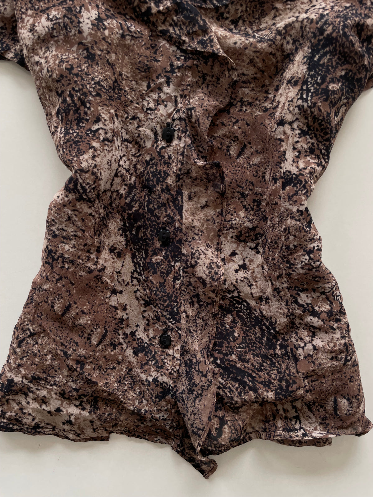 Vintage Ruffle Top-Bust 42