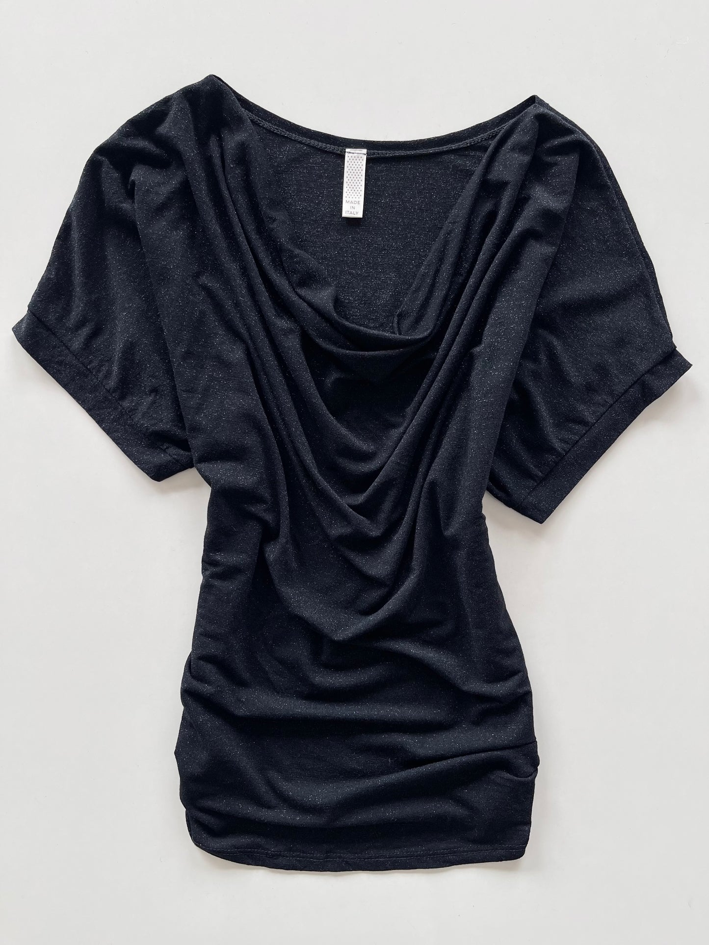 Cowl Neck Shimmer Top-Bust 44 to 46
