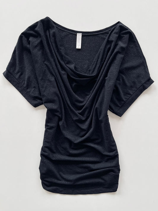 Cowl Neck Shimmer Top-Bust 44 to 46