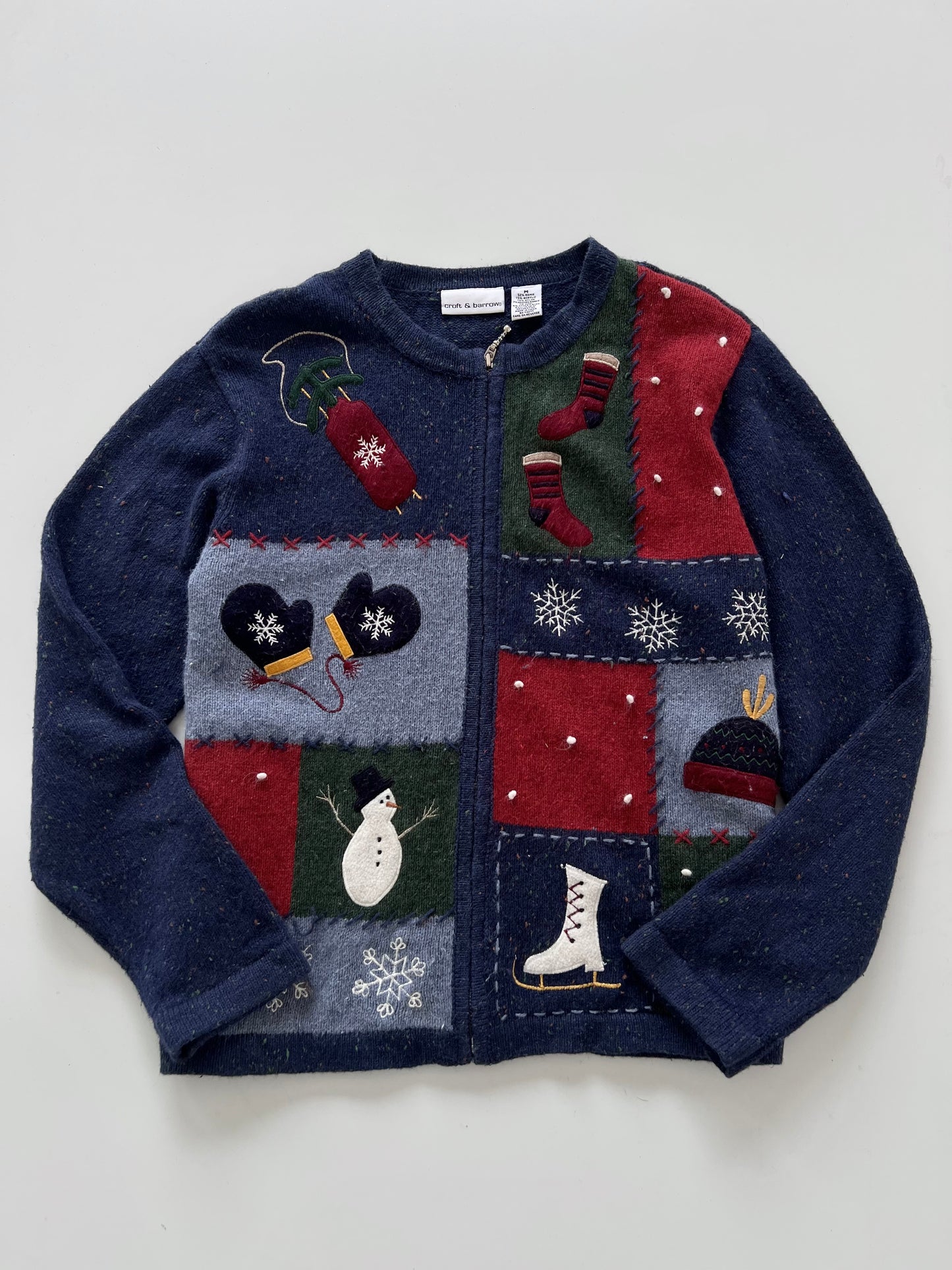 Croft & Barrow Christmas Sweater-Bust 42