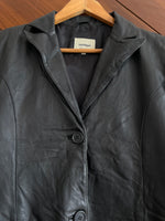 Load image into Gallery viewer, Conbipel Leather Blazer-Bust 36