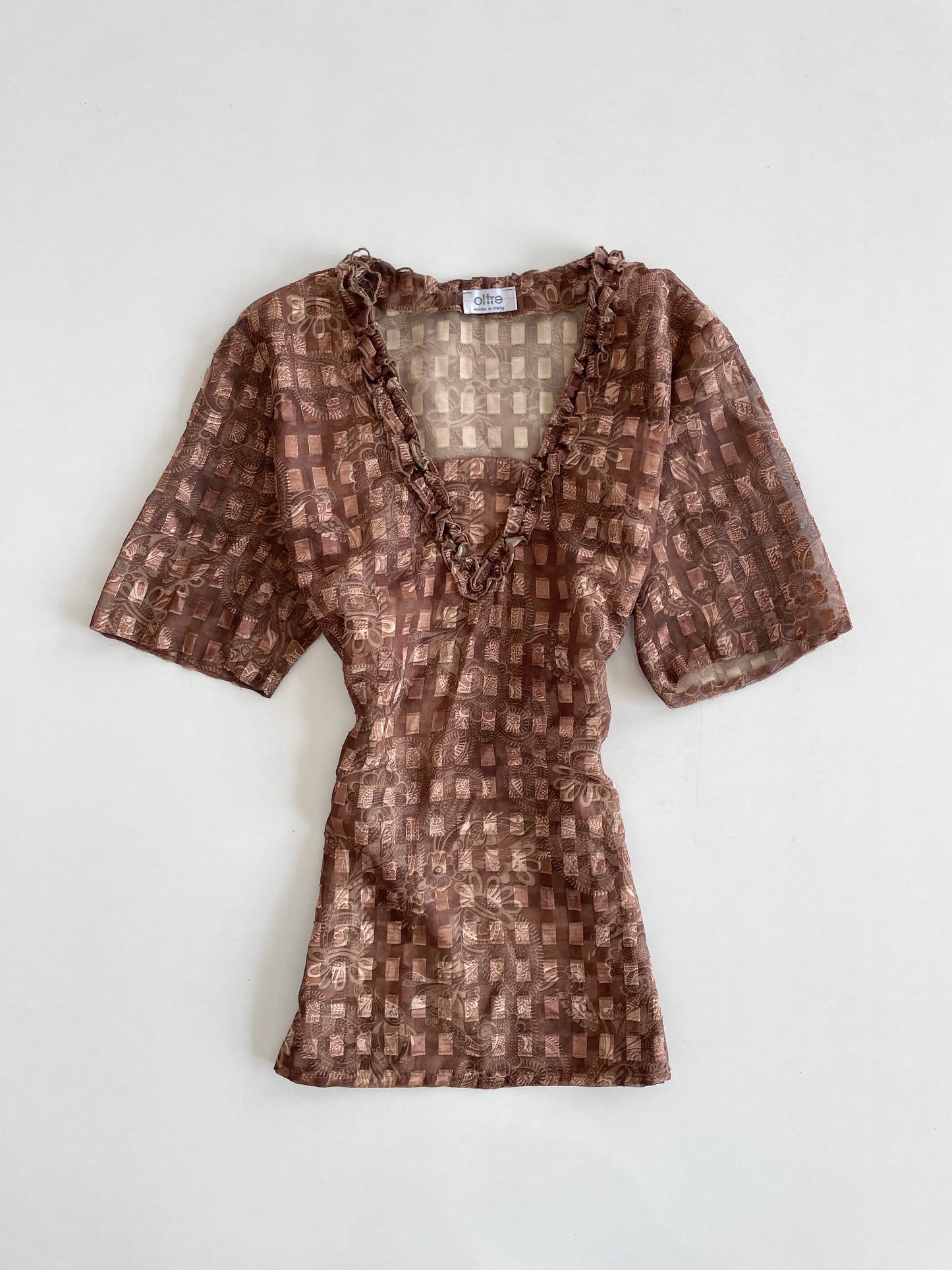 Oltre Sheer Top-Bust 44