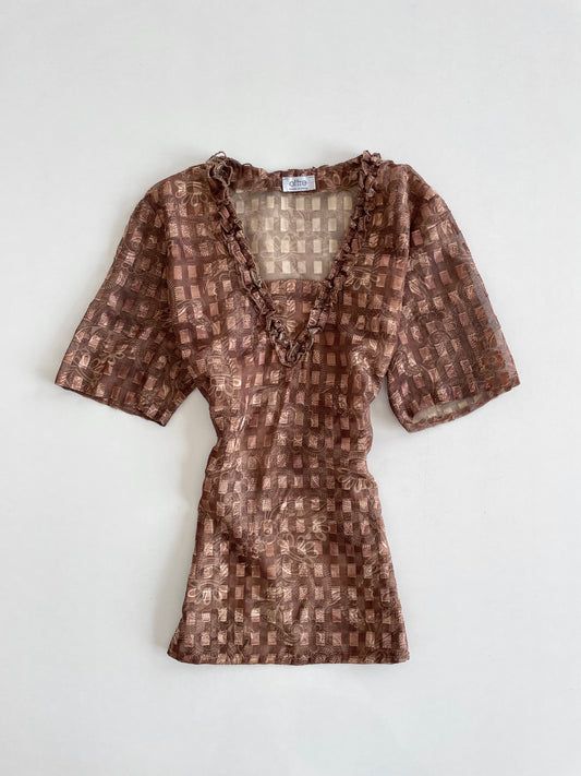 Oltre Sheer Top-Bust 44