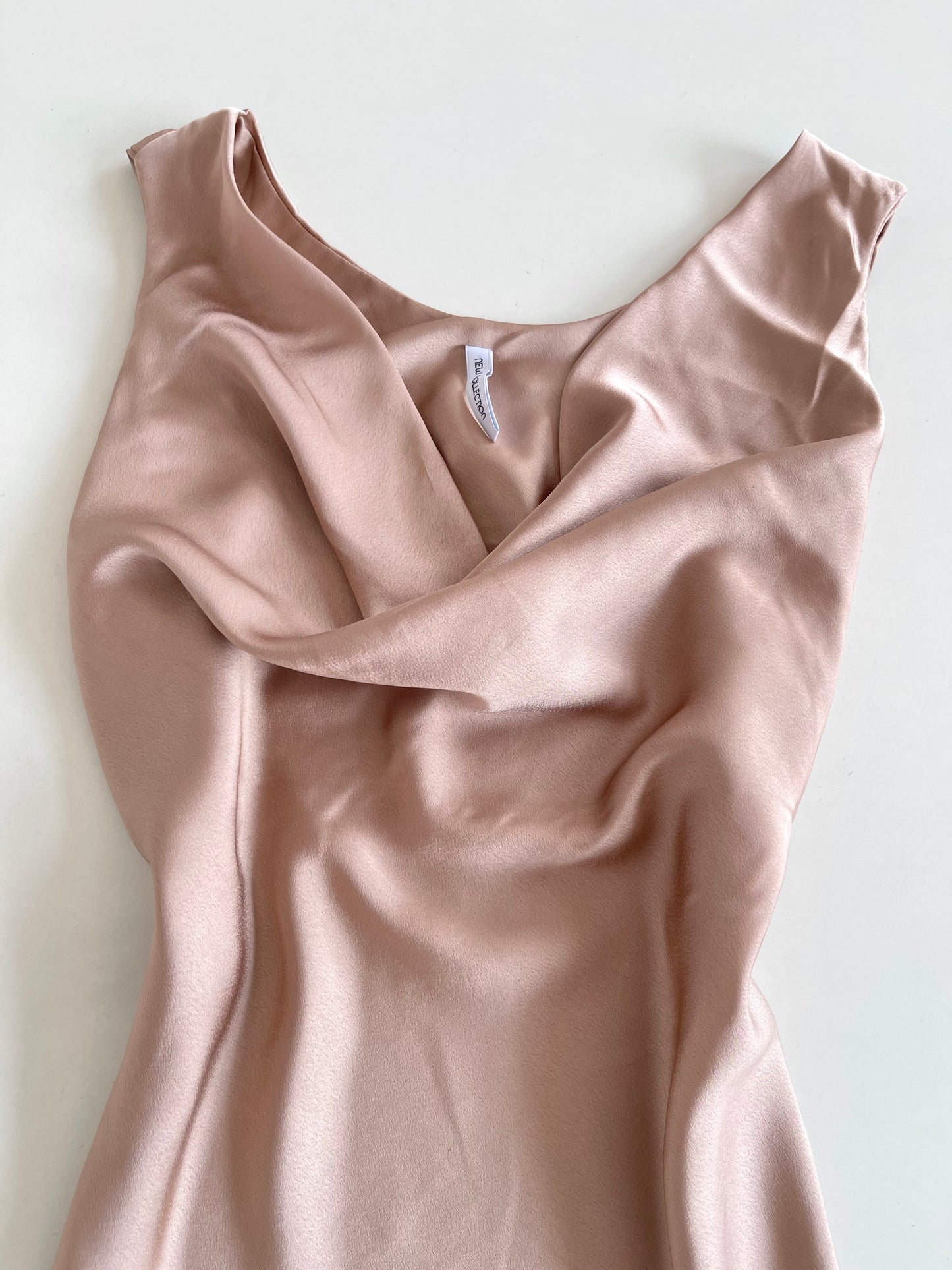 New Collection Cowl Neck Dress-Bust 38
