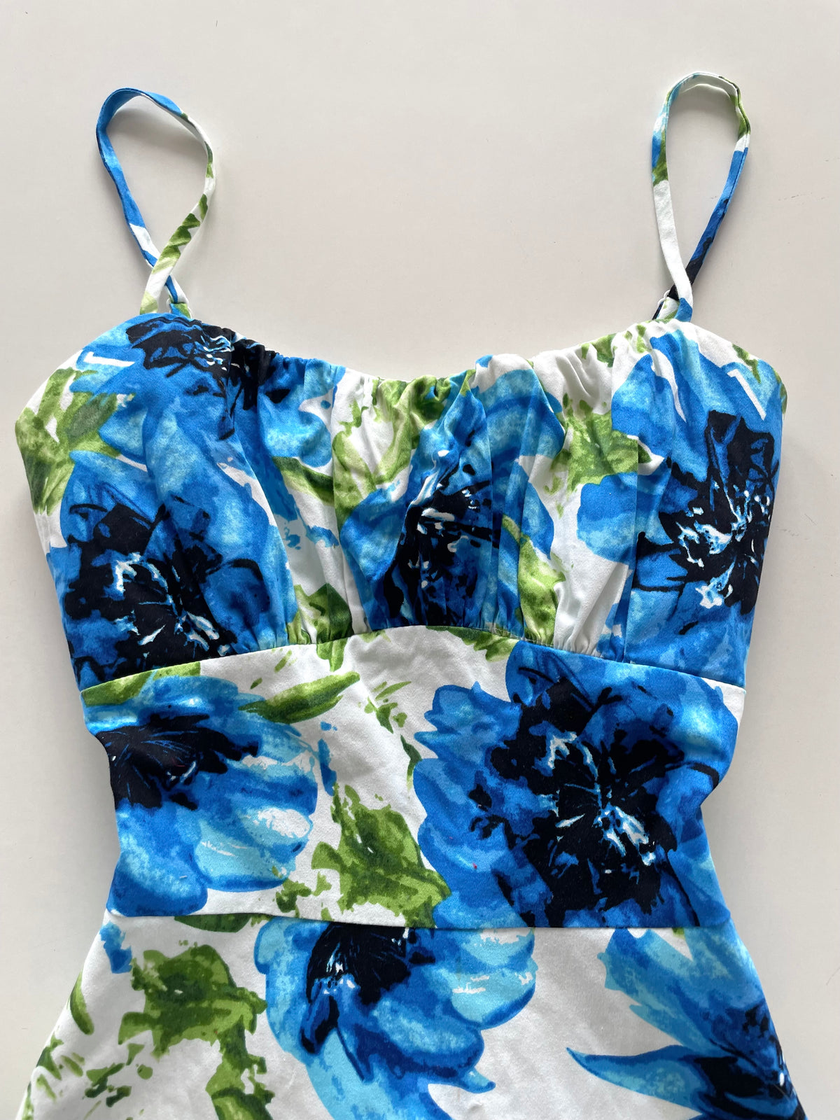 Dots Floral Vintage Top-Bust 34