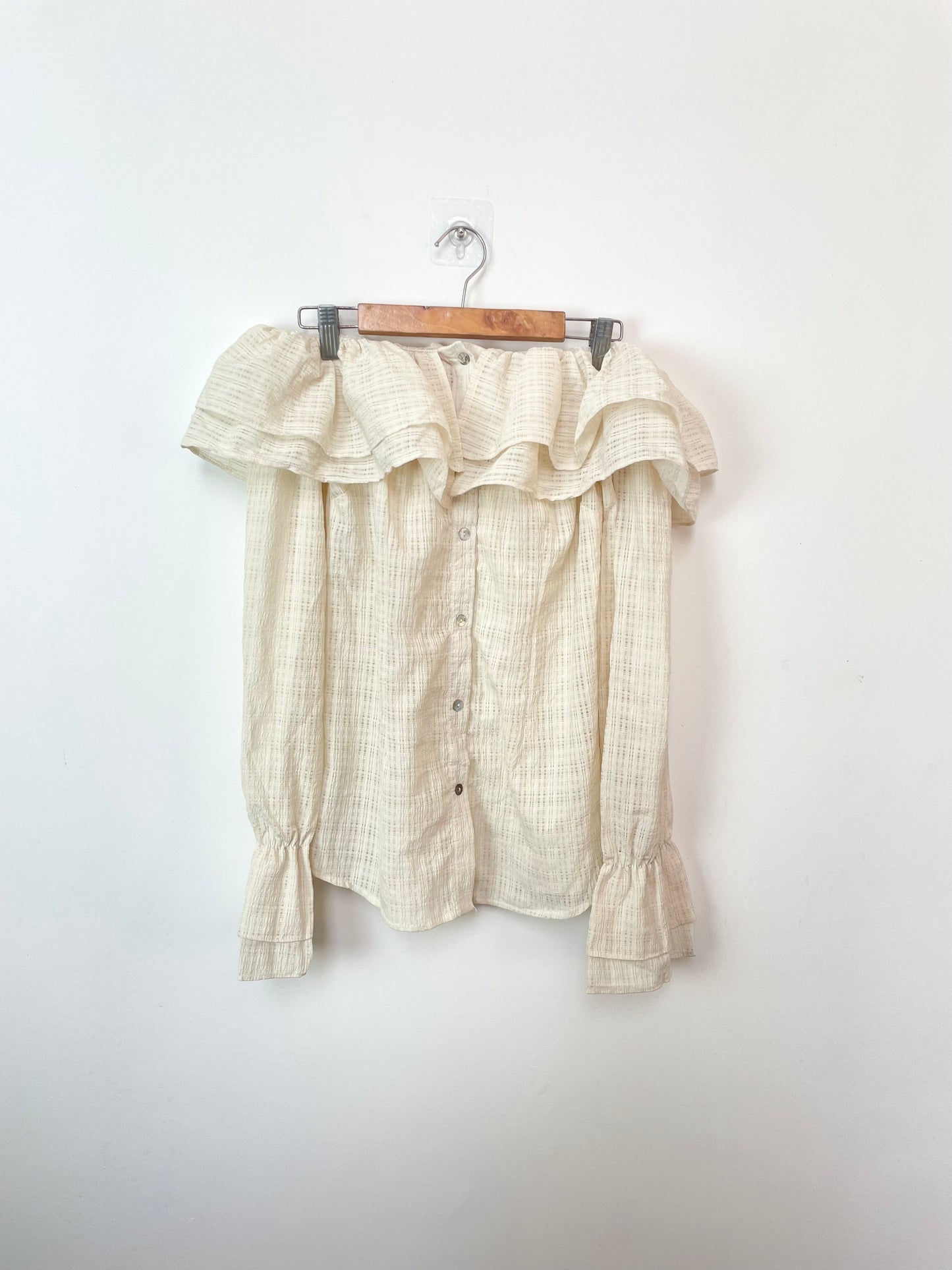 Ruffle Top-Bust 34