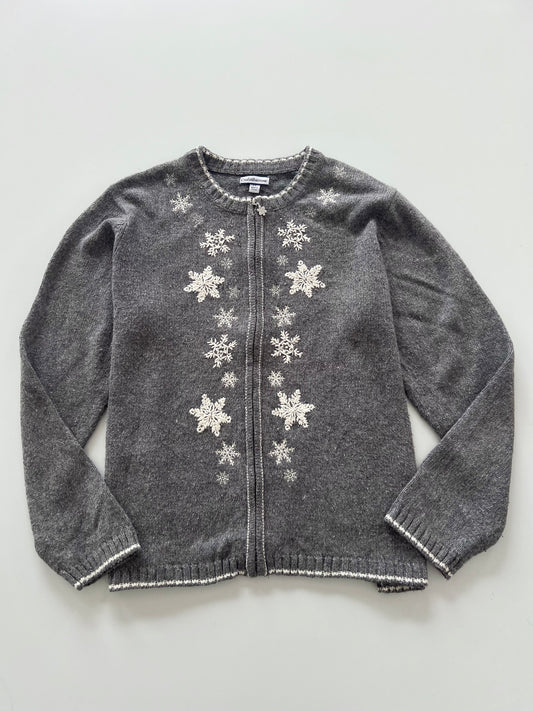 Croft&Barrow Embroidered Zipper -Bust 50