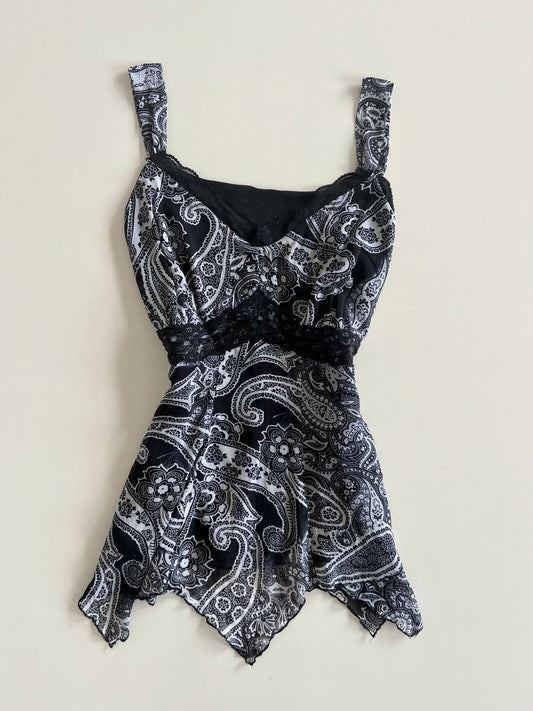 Asymmetric Vintage Top-Bust 60