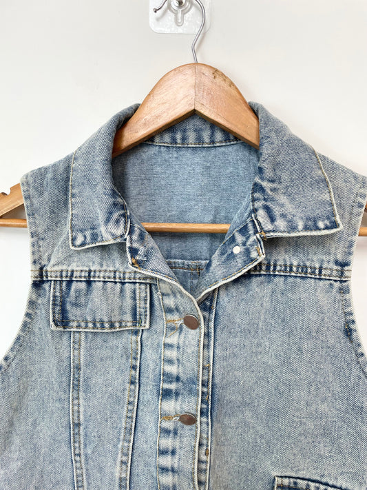 Denim Vest-Bust 36