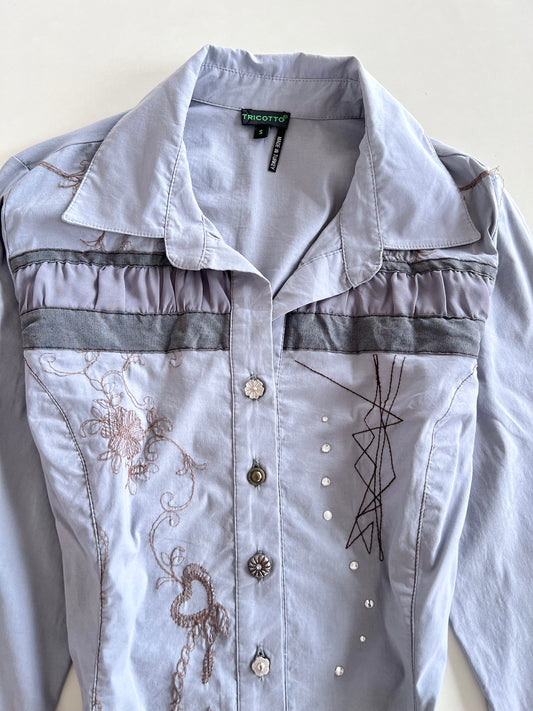 Tricotto Vintage Shirt-Bust 36 to 38