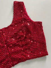 Sequin Top-Bust 38
