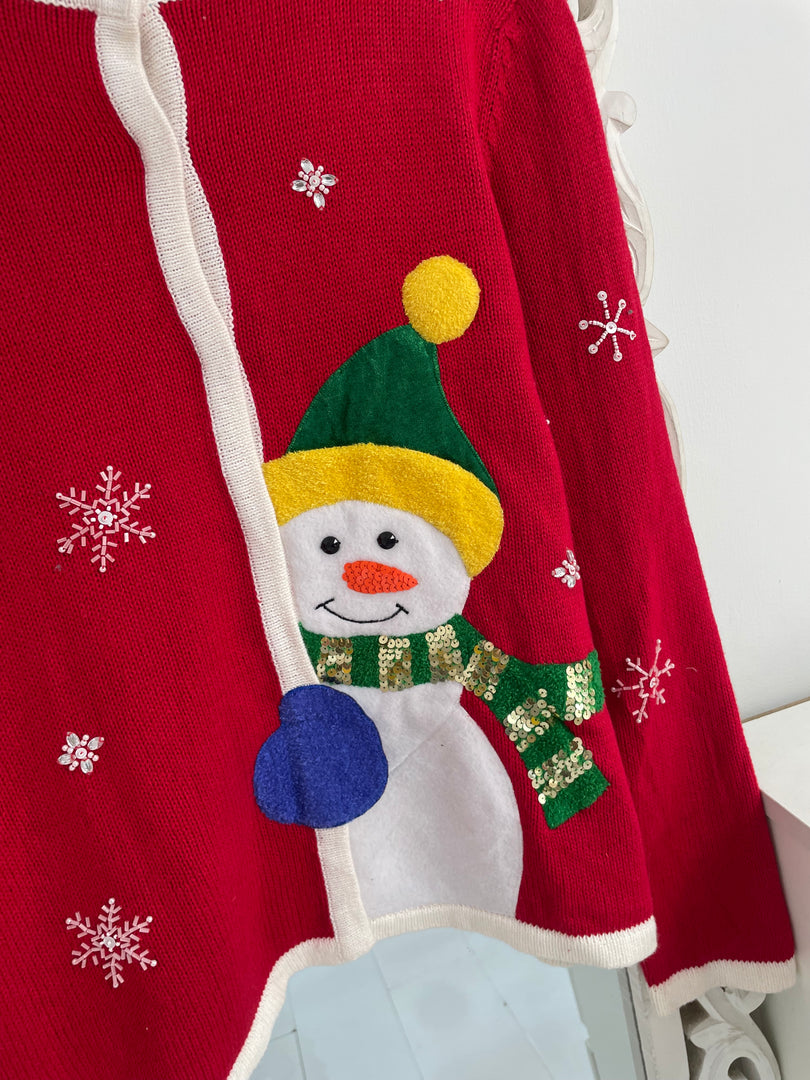 Hampshire Embroidered Christmas Sweater-Bust 42