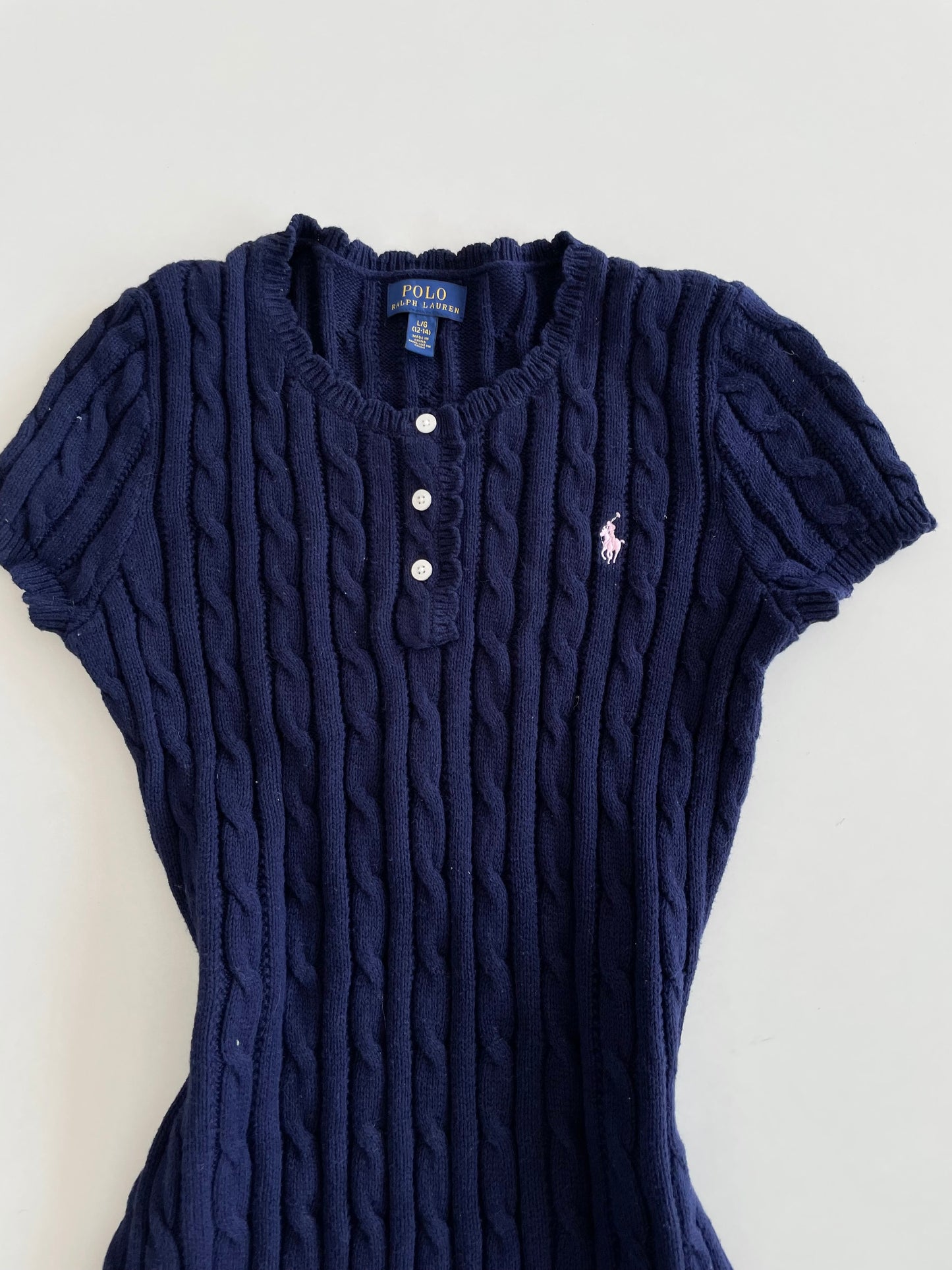 Ralph Lauren 100% Cotton Vintage Dress-Bust 30 to 32