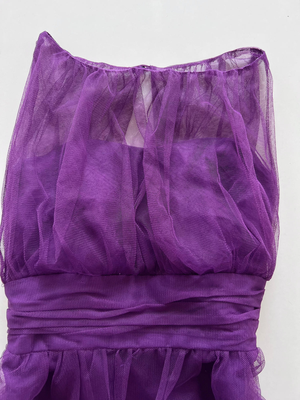 Purple Vintage Dress-Bust 30
