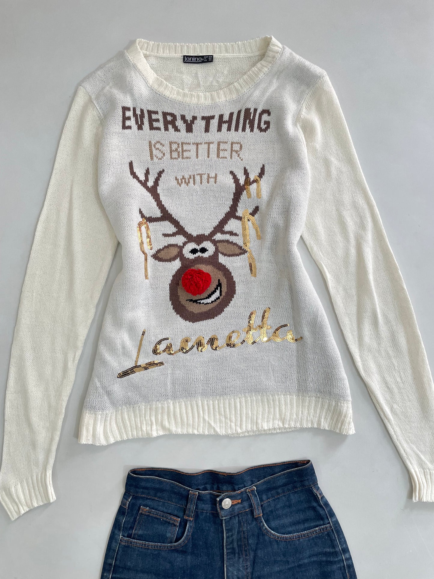 Christmas Sweater-Bust 36