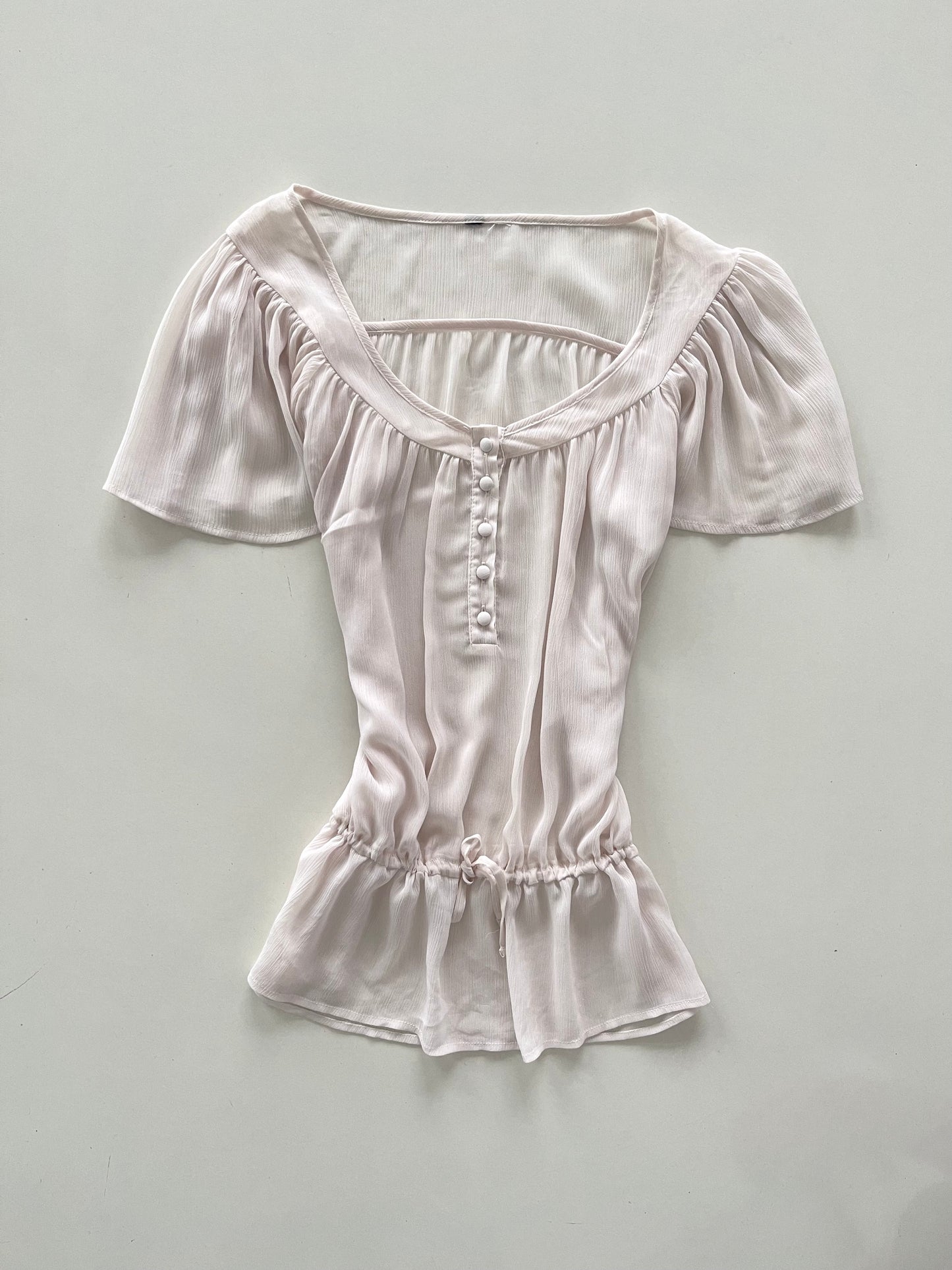 Sheer Top-Bust 36 to 38