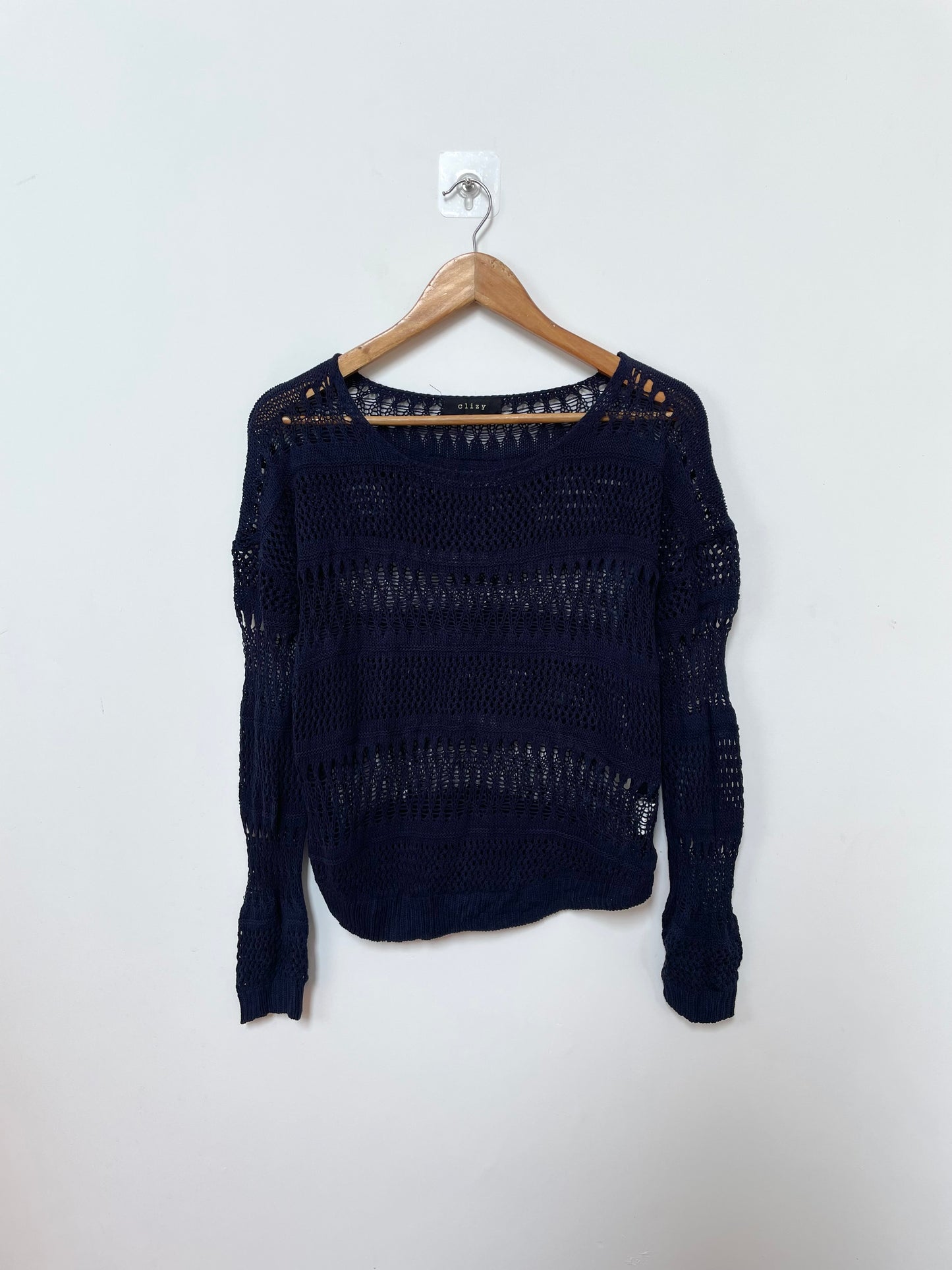 Sheer Crochet Top-Bust 42 to 46