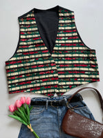 Load image into Gallery viewer, Embroidered Vintage Waistcoat-Bust 48
